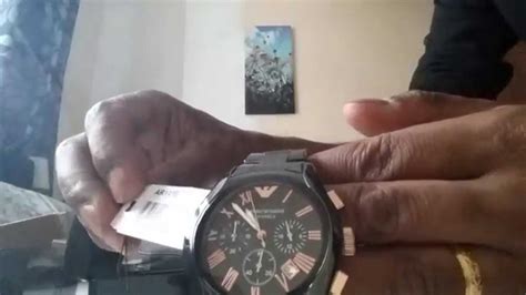 real armani watch vs fake|armani watches for sale.